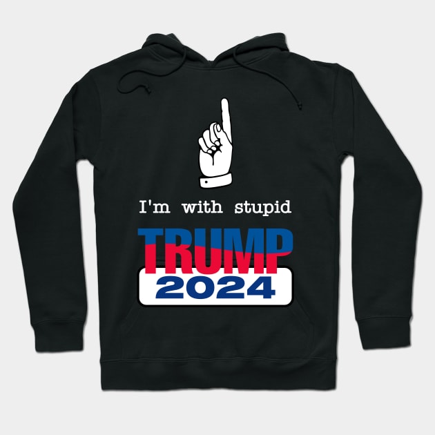 Election 2024 (2) Hoodie by Nathan Timmel